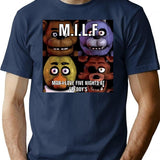 Funny Vintage Game Gaming Movies Video T-Shirt - Navy