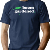 Funny Vintage Gardening - Boom Gardened T-Shirt - Navy