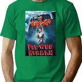 Funny Vintage Movie 80s T-Shirt - Retro Graphic Casual Tee - Green
