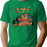 Funny Vintage Pee Wee Playhouse 80s Movie Peewee T-Shirt - Green