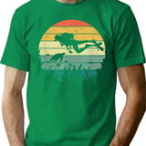 Funny Vintage Scuba Diving Dive Diver T-Shirt - Green