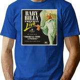 Funny Vintage Tv Series Comedy T-Shirt - Retro Graphic Casual Tee - Blue
