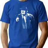 Funny Vintage Uncle Graphic Movie Tee - Sarcastic Humor Graphic Tee - Blue