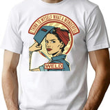 Funny Vintage Welder Gift T-Shirt - Retro Graphic Casual Tee - White