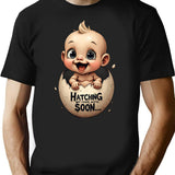 Future Mom - Baby On The Way (1) T-Shirt - Black