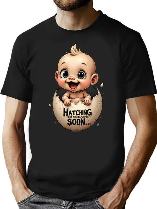 Future Mom - Baby On The Way (1) T-Shirt - Black