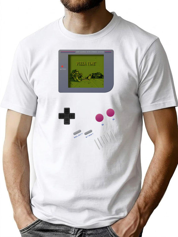 Game Boy T-Shirt - Retro Graphic Tee for Men & Women - White