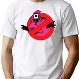 Game Busters T-Shirt for Men & Women, T-Shirts Graphic Tee - White