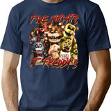 Game Gaming Movies Funny Vintage Video T-Shirt - Navy