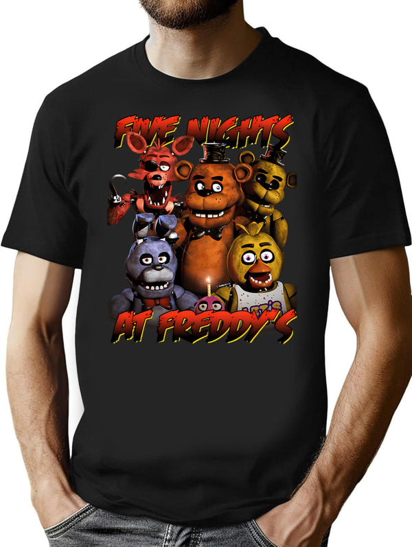 Game Movies Funny Video Vintage Gaming T-Shirt - Black