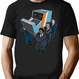Game Over T-Shirt - Retro Graphic Tee for Men & Women - Black