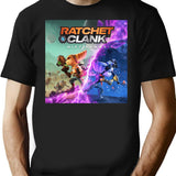 Game R And C T-Shirt - Retro Graphic Tee for Men & Women - Black