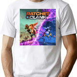 Game R And C T-Shirt - Retro Graphic Tee for Men & Women - White
