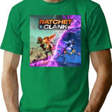 Game R And C T-Shirt - Retro Graphic Tee for Men & Women - Green