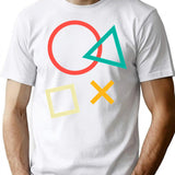 Gamer Shirt T-Shirt - Retro Graphic Tee for Men & Women - White