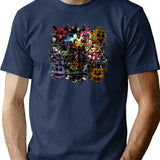 Gaming Game Video Movies Funny Vintage T-Shirt - Navy