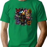 Gaming Game Video Movies Funny Vintage T-Shirt - Green