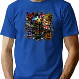 Gaming Game Video Movies Funny Vintage T-Shirt - Blue