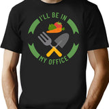 Gardening Gift Gardener Flower Garden Mother's Day T-Shirt - Black