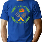 Gardening Gift Gardener Flower Garden Mother's Day T-Shirt - Blue