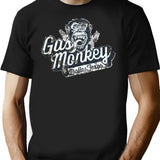 Gas Monkey (1) T-Shirt - Retro Graphic Tee for Men & Women - Black