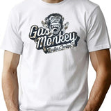 Gas Monkey (1) T-Shirt - Retro Graphic Tee for Men & Women - White