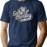Gas Monkey (1) T-Shirt - Retro Graphic Tee for Men & Women - Navy