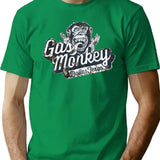 Gas Monkey (1) T-Shirt - Retro Graphic Tee for Men & Women - Green