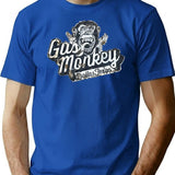 Gas Monkey (1) T-Shirt - Retro Graphic Tee for Men & Women - Blue