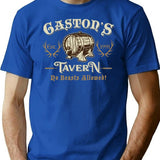 Gaston'S Tavern T-Shirt for Men & Women, T-Shirts Graphic Tee - Blue