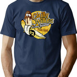 Gay Cock Willy T-shirt - Retro Graphic Tee for Men & Women - Navy