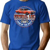 General Lee Pride Of The South T-Shirt for Men & Women, T-Shirts Graphic Tee - Blue