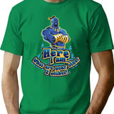 Genie Here I Am What Are Your Other 2 Wishes T-Shirt for Men & Women, T-Shirts Graphic Tee - Green