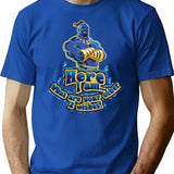 Genie Here I Am What Are Your Other 2 Wishes T-Shirt for Men & Women, T-Shirts Graphic Tee - Blue