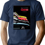 Geo Motors (geo Metro) 90s Advert Poster Classic T-Shirt - Navy