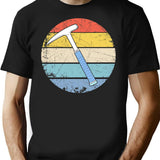 Geologist Retro Vintage T-Shirt - Retro Graphic Casual Tee - Black