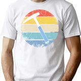 Geologist Retro Vintage T-Shirt - Retro Graphic Casual Tee - White
