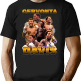 Gervonta Davis T-Shirt - Retro Graphic Tee for Men & Women - Black