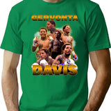 Gervonta Davis T-Shirt - Retro Graphic Tee for Men & Women - Green