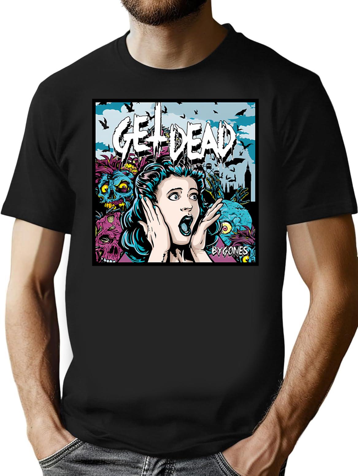 Get Dead Bygones T-Shirt - Retro Graphic Tee for Men & Women - Black