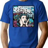 Get Dead Bygones T-Shirt - Retro Graphic Tee for Men & Women - Blue