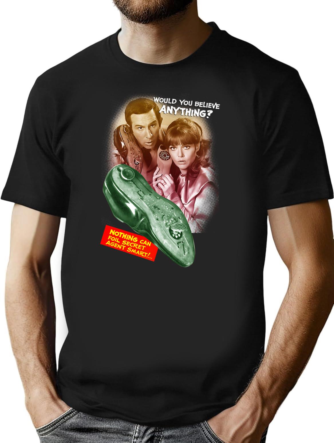 Get Smart Premium T-Shirt - Retro Graphic Tee for Men & Women - Black