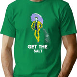 Get The Salt T-Shirt - Retro Graphic Tee for Men & Women - Green