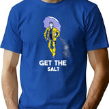 Get The Salt T-Shirt - Retro Graphic Tee for Men & Women - Blue
