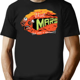Get To Mars T-Shirt - Retro Graphic Tee for Men & Women - Black