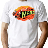 Get To Mars T-Shirt - Retro Graphic Tee for Men & Women - White