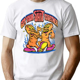 Get Your Shit Together - Funny Vintage 70's Adult Humor T-Shirt - White
