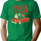 Getting Spooky T-Shirt - Retro Graphic Tee for Men & Women - Green