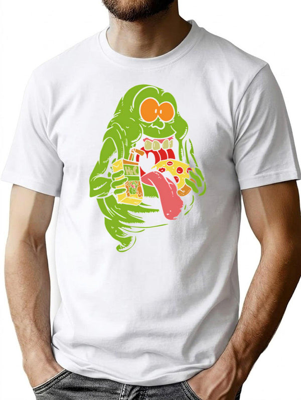 Ghostbusters T-Shirt for Men & Women, T-Shirts Graphic Tee - White