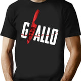 Giallo T-Shirt for Men & Women, T-Shirts Graphic Tee - Black
